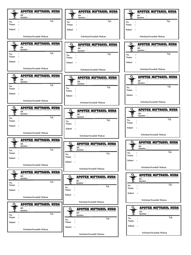 Backup - of - ETIKET PUTIH | PDF