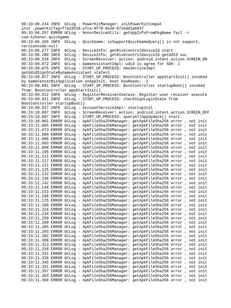 Honor Device Log Analysis Report | PDF | Internet Protocols | Computer ...