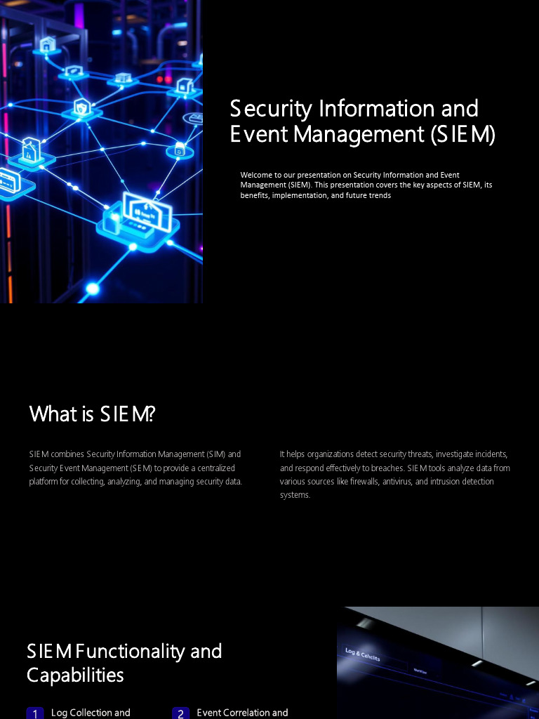 SIEM Implementation Guide and Benefits | PDF | Security | Computer Security