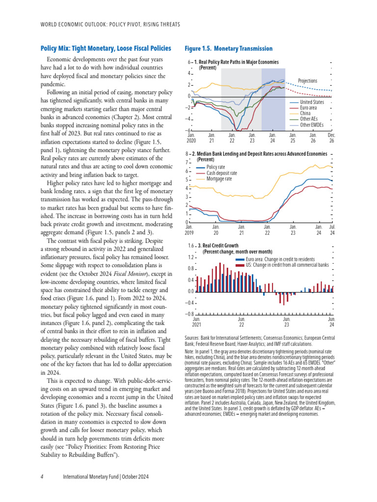Policy Mix Shift: Monetary and Fiscal Dynamics | PDF | Inflation ...