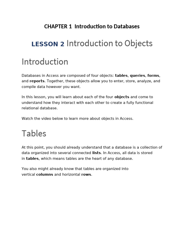 CHAPTER-1-LESSON-2-Introduction-to-OBJECTS | PDF