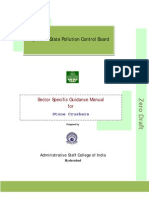 Rajasthan State Pollution Control Board: Sector Specific Guidance Manual For