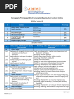 ARDMS General Prerequisites 2024 2 | PDF | Health Care | Medicine