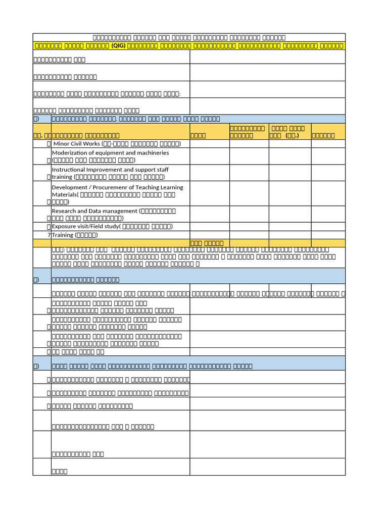 QIG - ICT Report Format 2080-01-13 | PDF