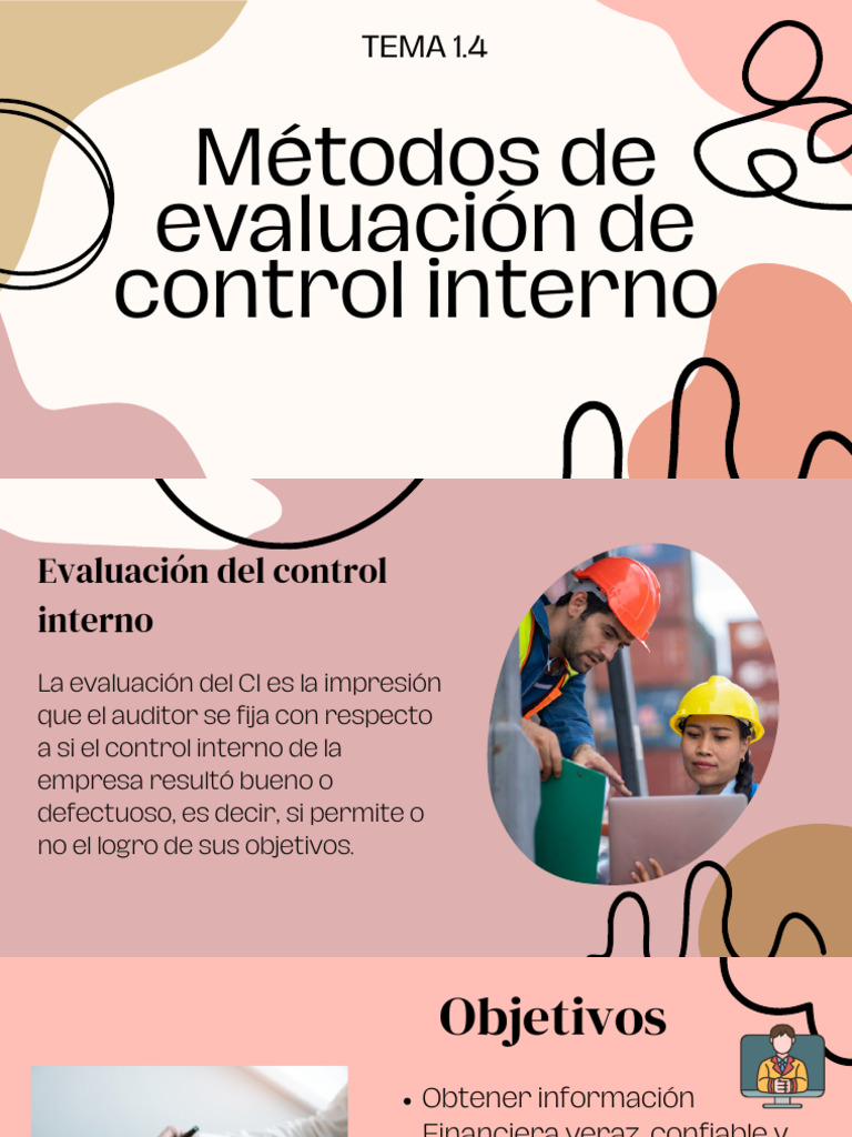 Métodos de Evaluación de Control Interno | PDF | Auditoría | Business