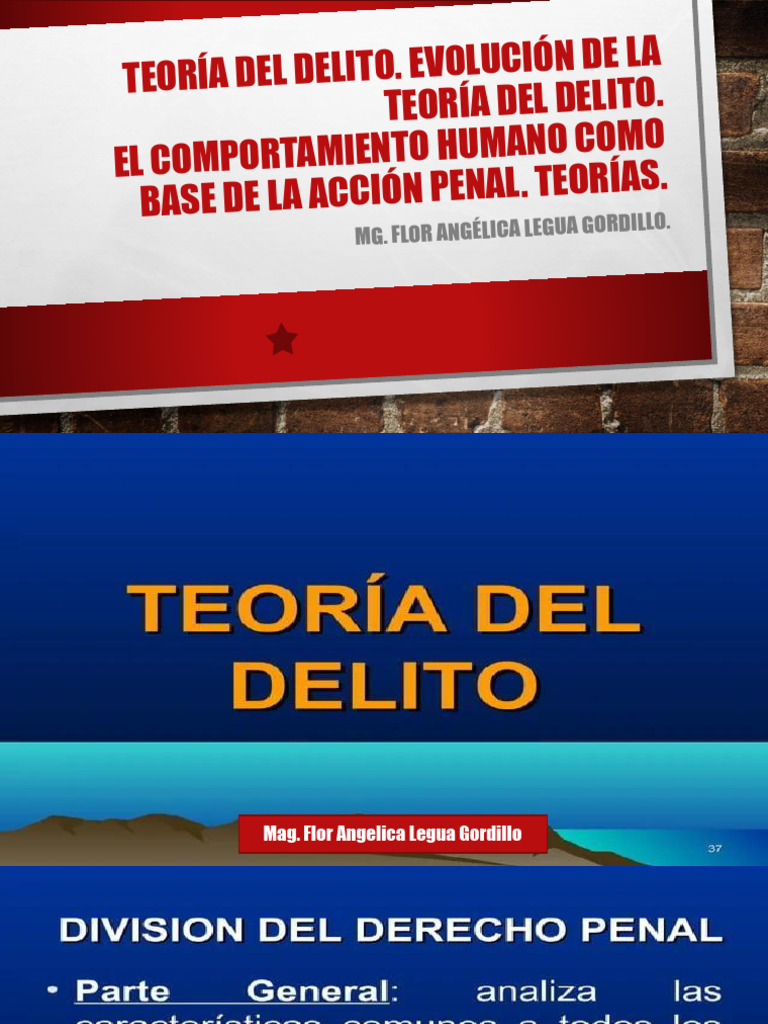 Evolución de la Teoría del Delito | PDF | Derecho penal | Justicia
