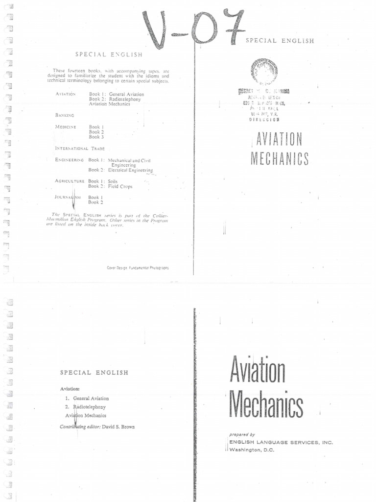 Aviation Mechanics - Collier Macmillan | PDF