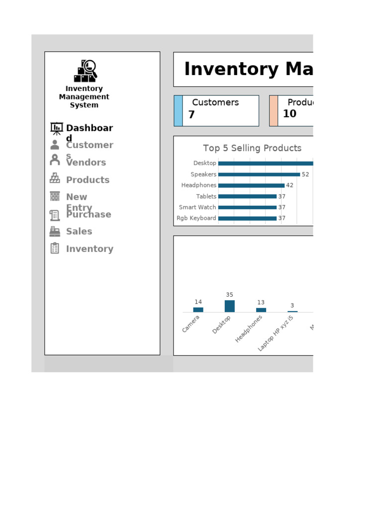 Excel Inventory Management System v3.0 | PDF | Tablet Computer | Laptop