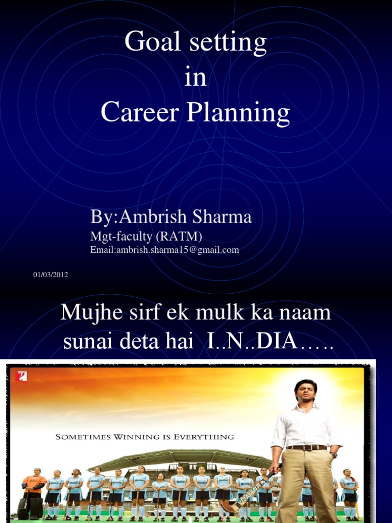 Career Planning and Goal Setting Guide | PDF | Cognition ...