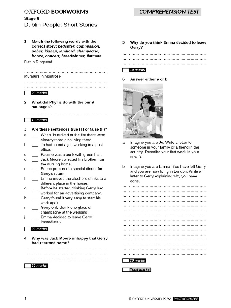 Obw Dublin People Short Stories | PDF