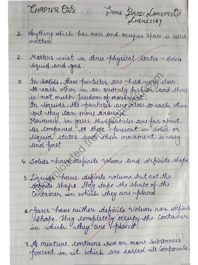 Chapter 1 Chemistry Class 11 Pdf