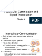 Intercellular Commication and Signal Transduction
