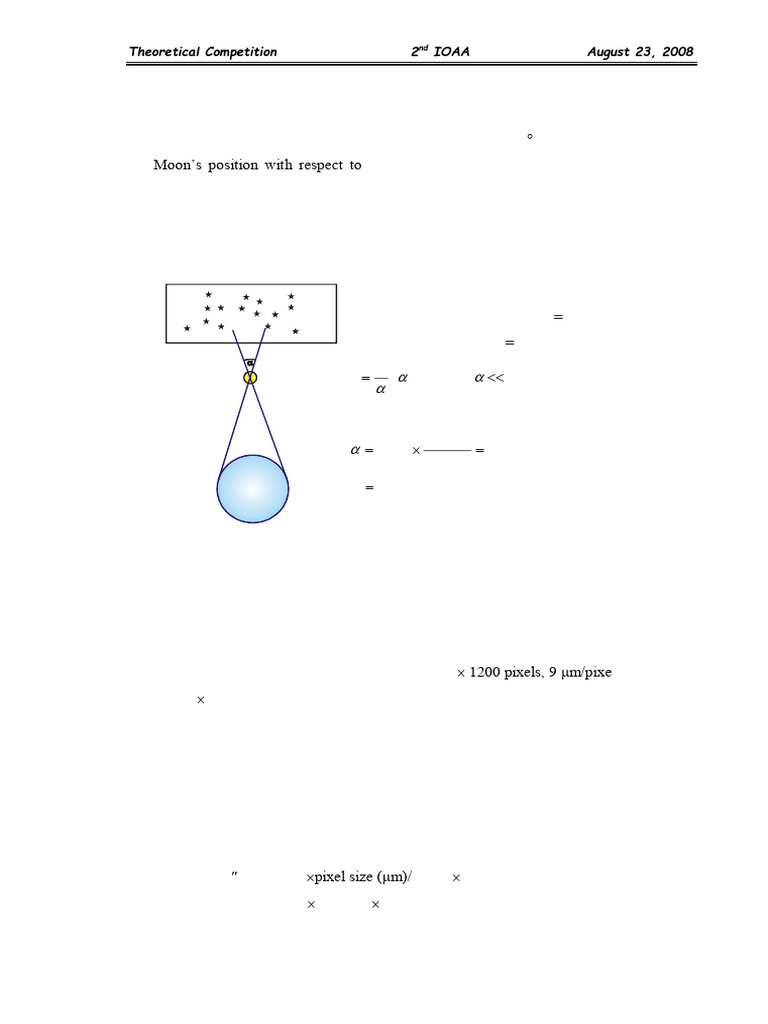 SP Solution 2008 | PDF | Stars | Cosmic Microwave Background