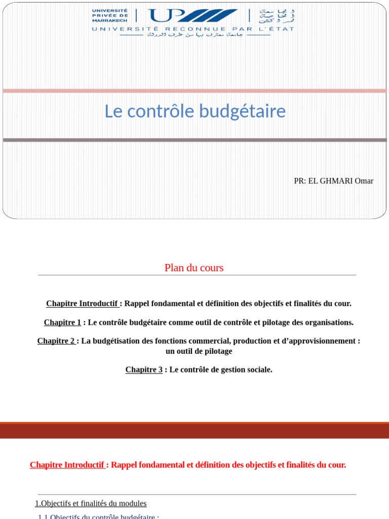 Gestion Budgetaire | PDF | Budget | Business