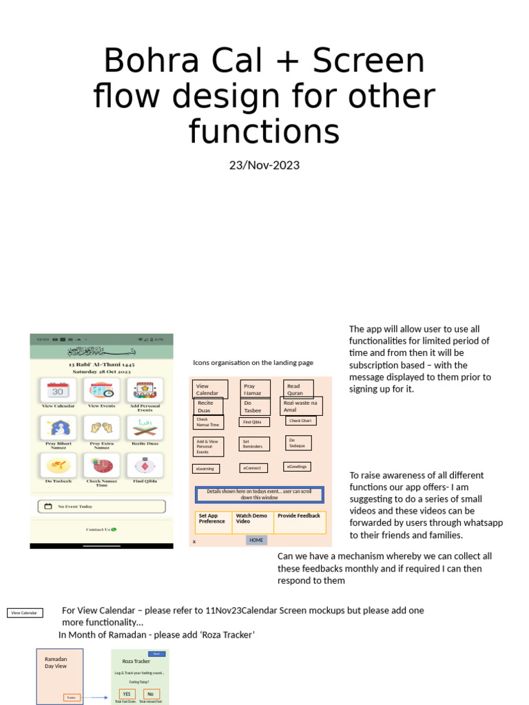 23nov-Other Functions Design | PDF | Mobile App | Computing