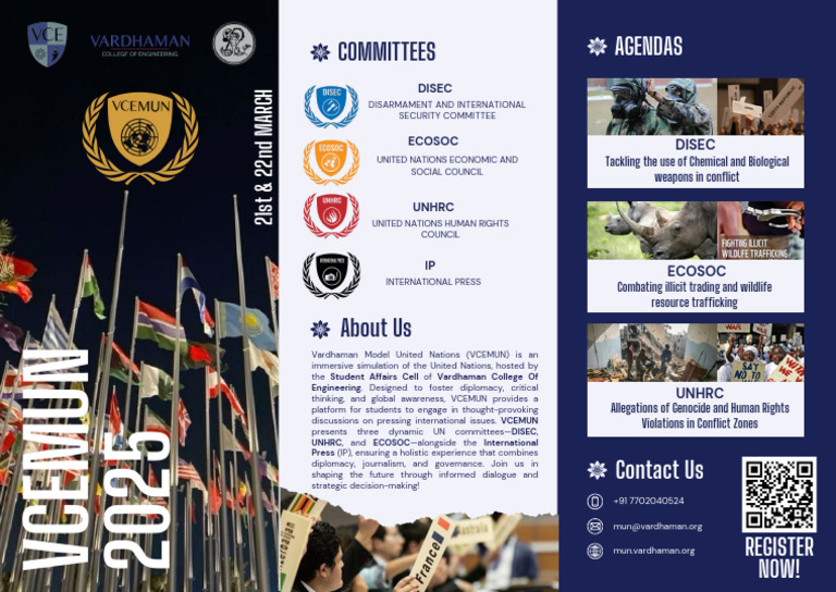 Mun Brochure | PDF | United Nations | International Relations