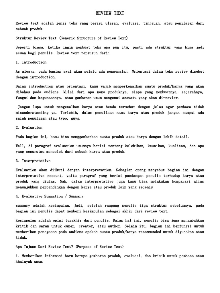 Review Text | PDF