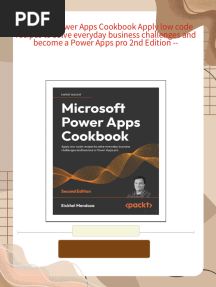 Microsoft Power Apps Cookbook Apply low code recipes to solve everyday business challenges and become a Power Apps pro 2nd Edition -- - Download the ebook now to never miss important content