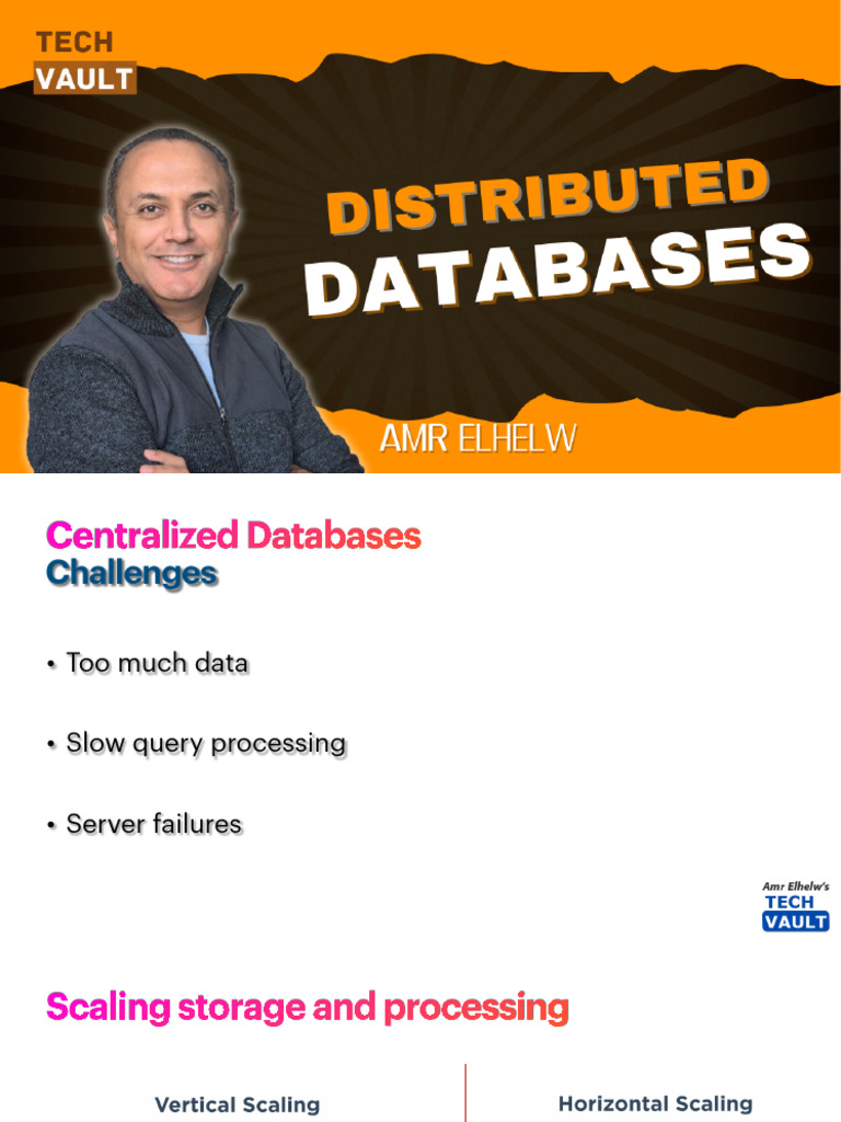 TechVault Distributed Databases | PDF | Databases | Replication (Computing)