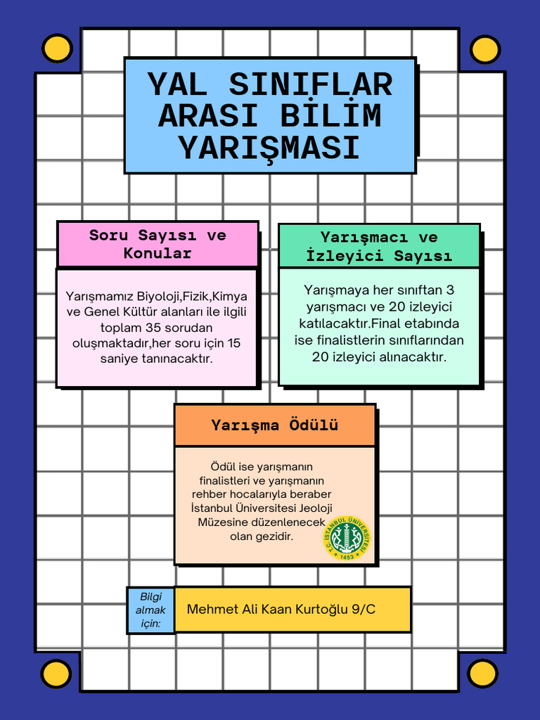 Education Poster (Portrait)- Science | PDF