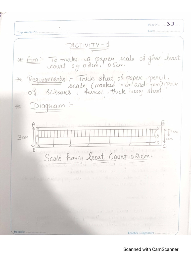 Physics Practical (Activities) | PDF