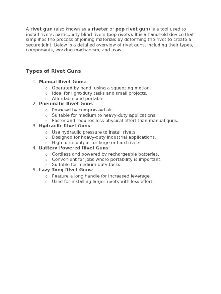 A Gun | PDF