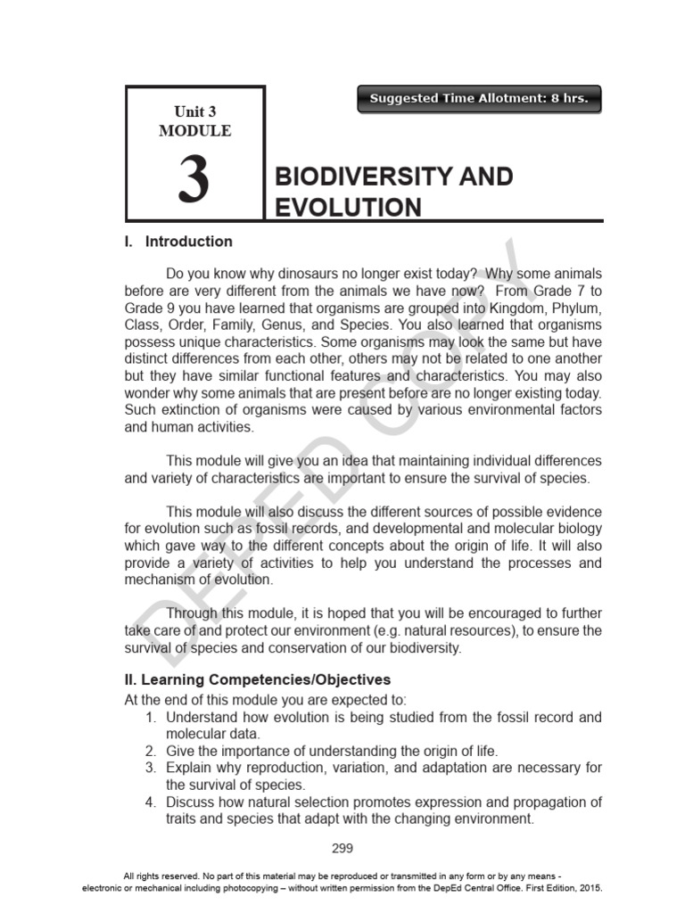 Understanding Evolution and Biodiversity | PDF | Evolution | Fossil
