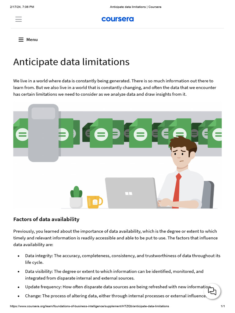 Understanding Data Limitations in Analysis | PDF