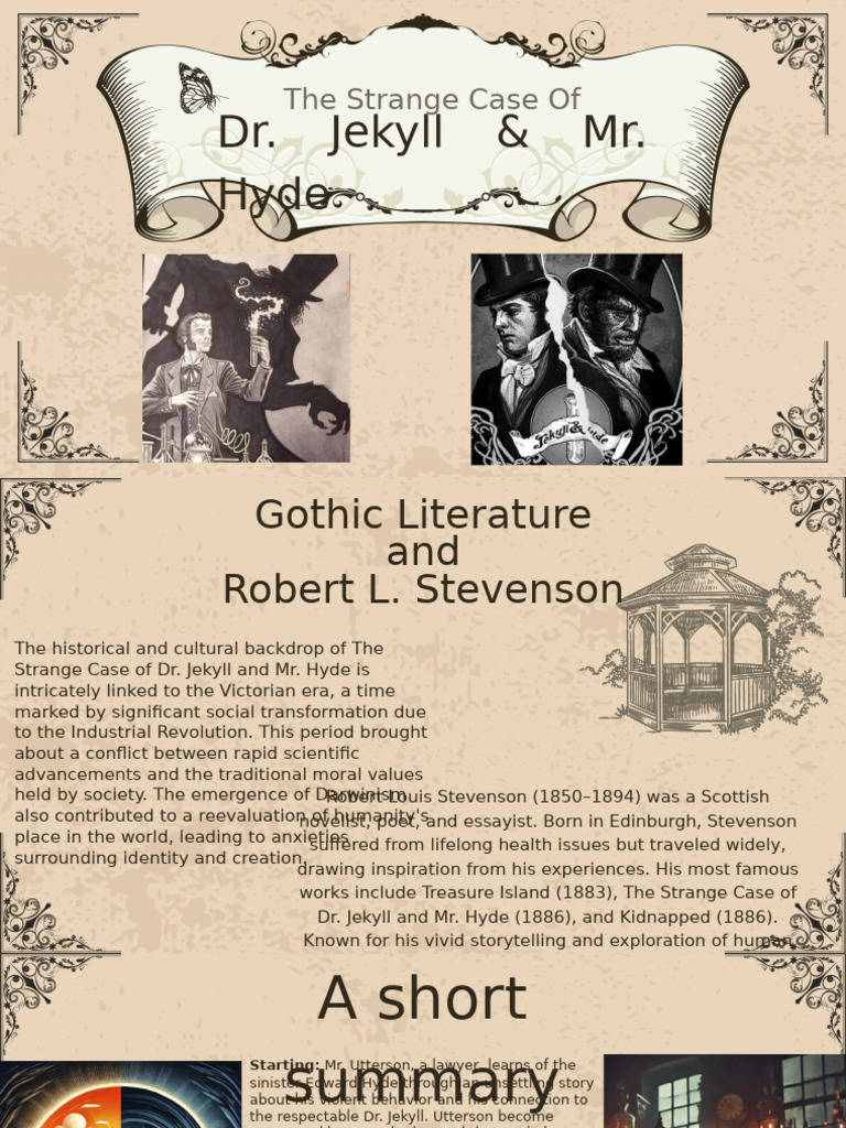 The Strange Case of DR Jekyll and MR Hyde | PDF | Strange Case Of Dr ...
