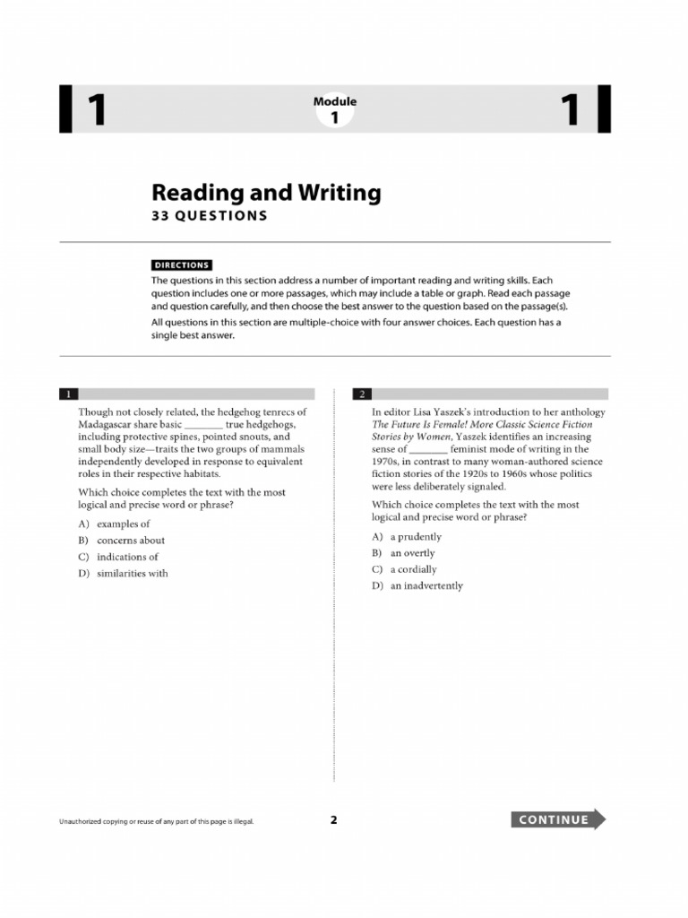 Test SAT 19 - 1 - 2025 | PDF