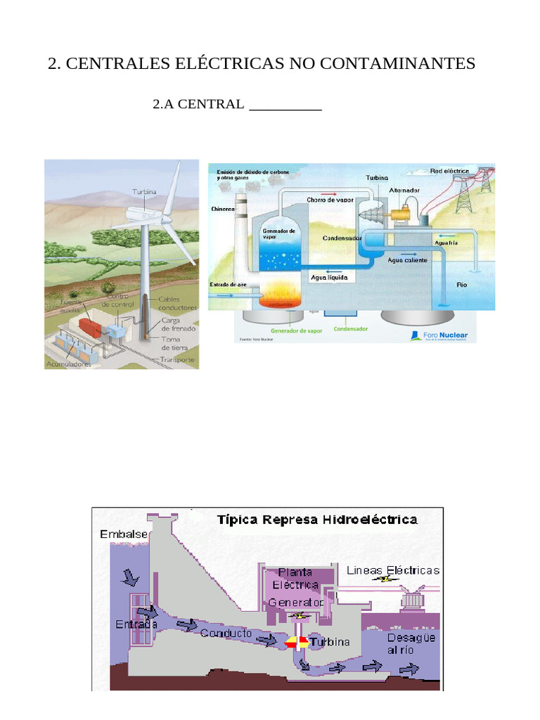 Centrales Eléctricas Limpias y Eficientes | PDF