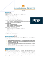 Organizational Behavior