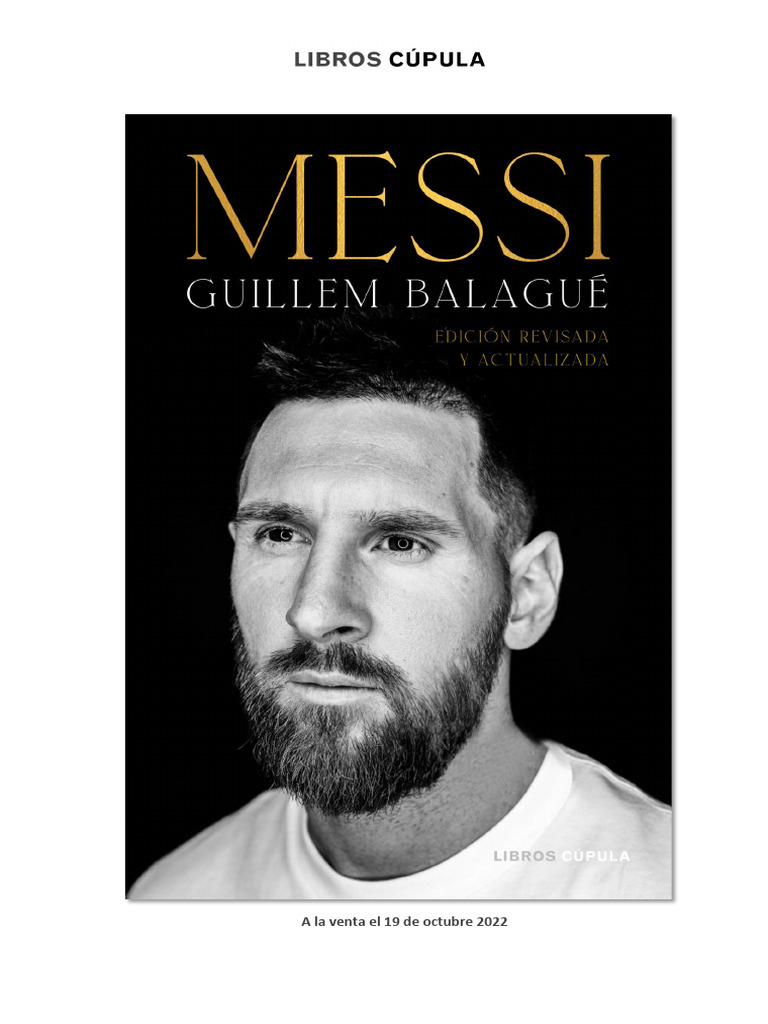 Biografía autorizada de Leo Messi | PDF | Lionel Messi | FC Barcelona