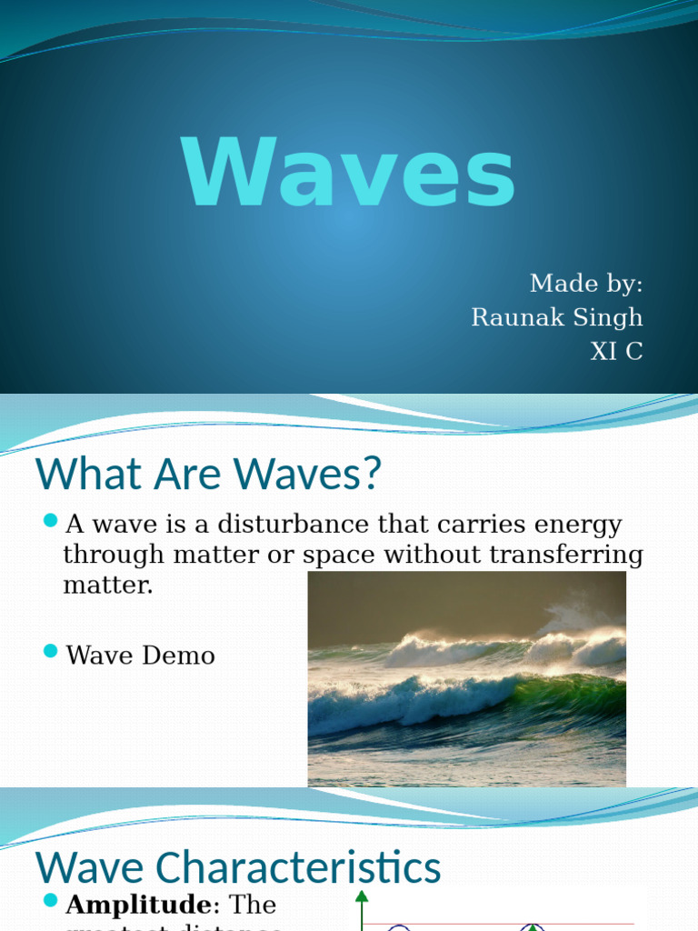 Understanding Wave Characteristics | PDF | Waves | Resonance