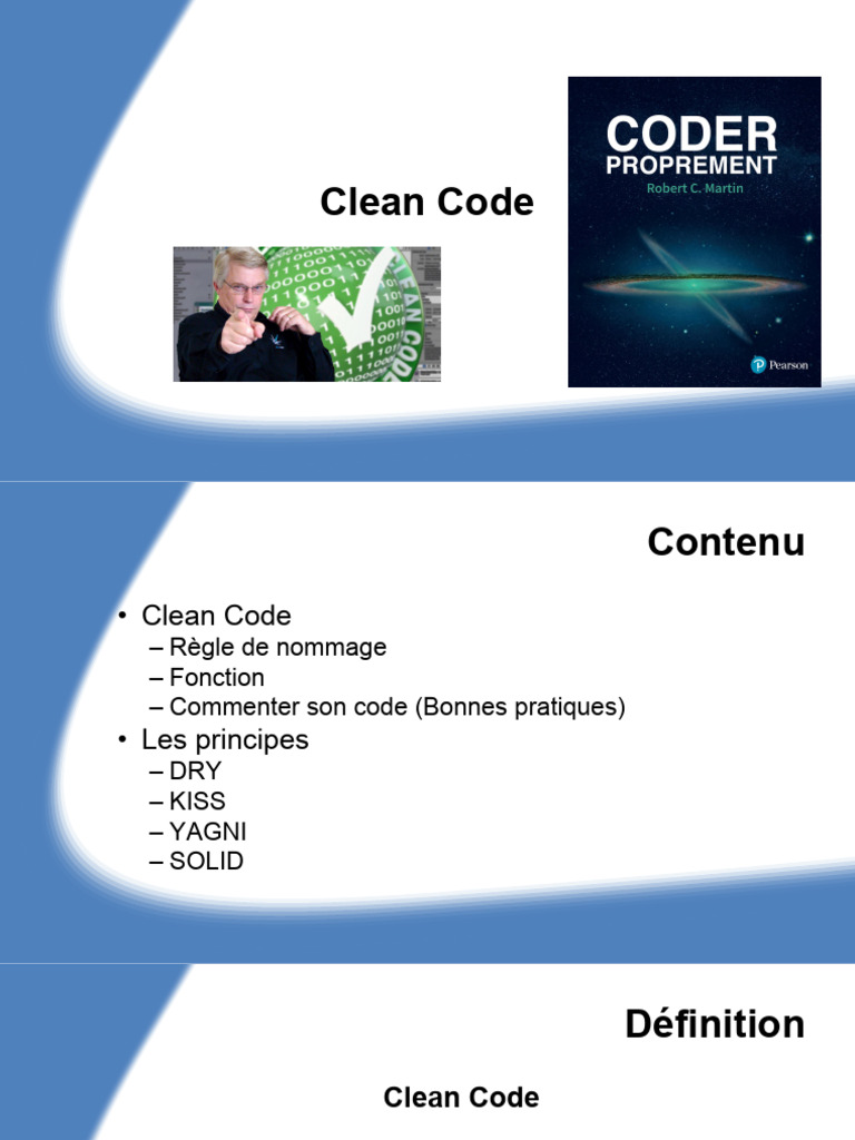 3 QC B3 Cours Clean-Code | PDF | Java (Langage de programmation ...