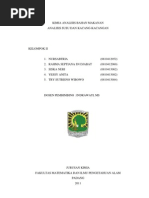 Download Kimia Analisis Bahan Makanan by TrysNow Valyntino SN83446937 doc pdf