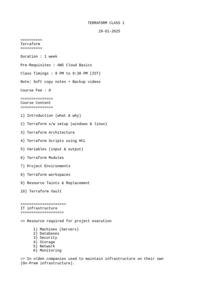 TERRAFORM ASHOK IT | PDF | Cloud Computing | Software Testing