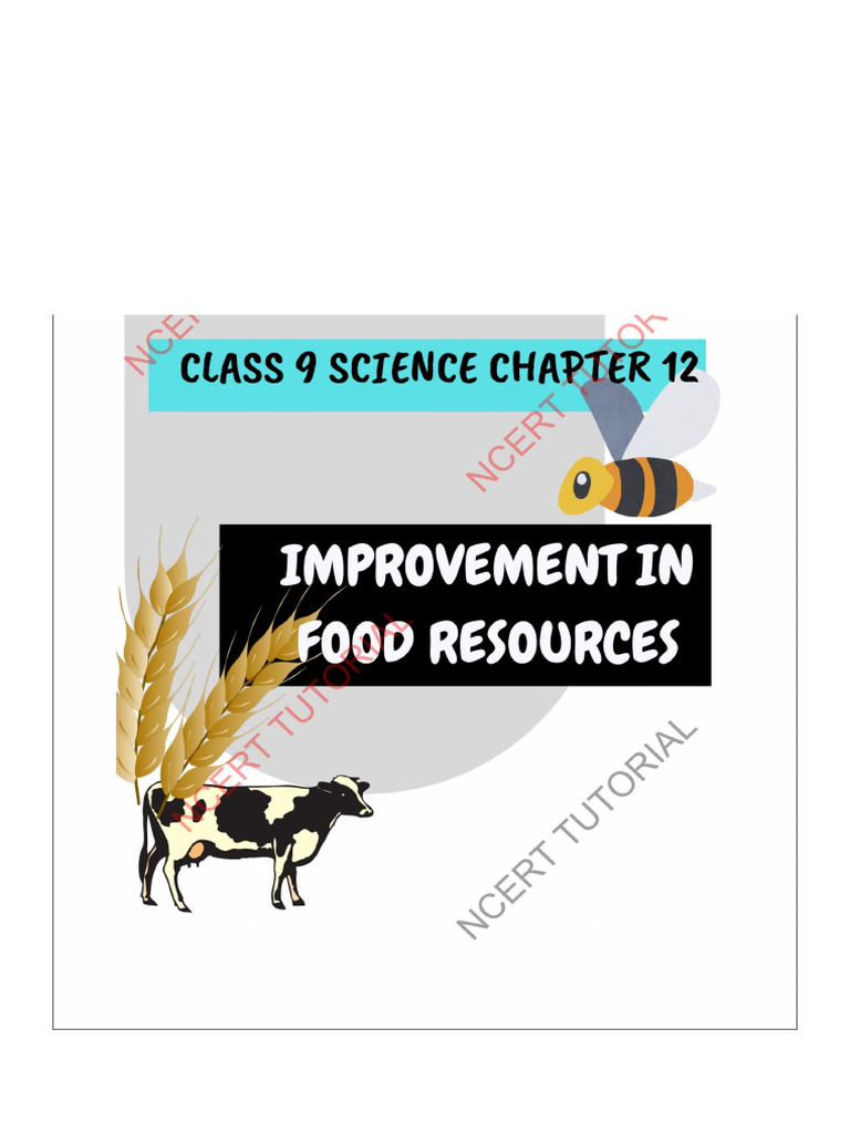 Chapter 12 Class 9 Science English PDF | PDF