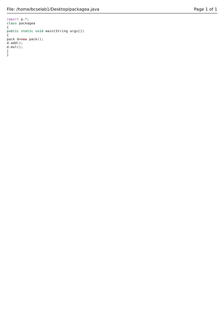 Output | PDF
