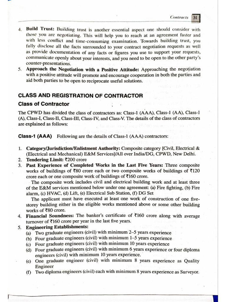 Registration of Contracter | PDF