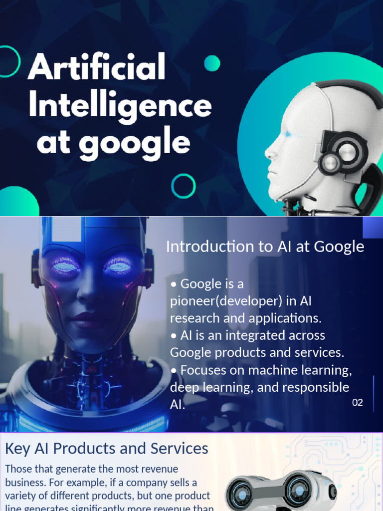 Google AI Innovations and Applications | PDF