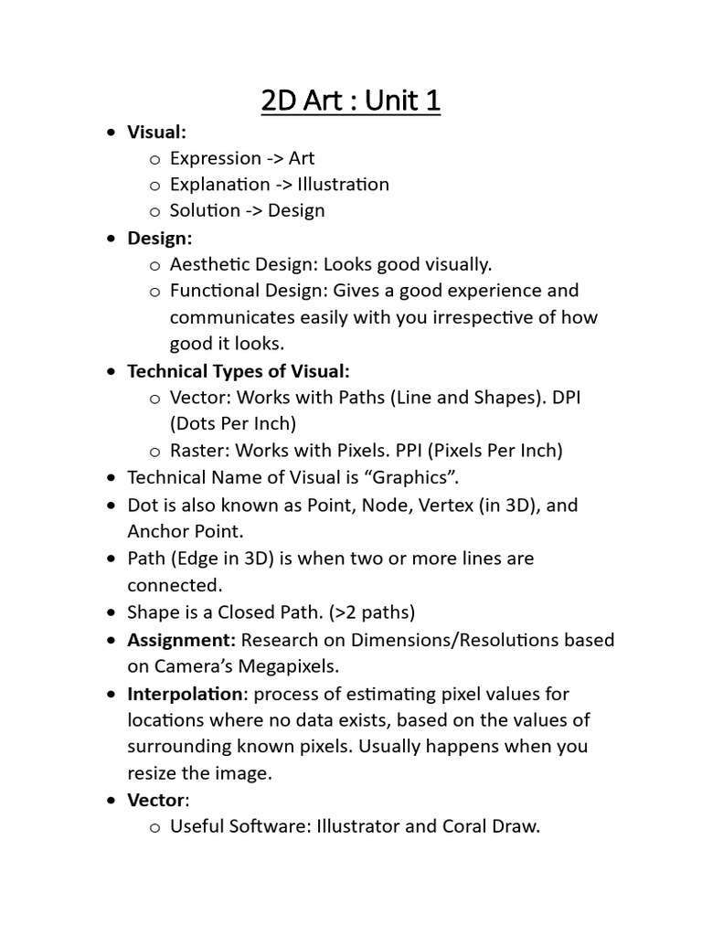 2D Art | PDF
