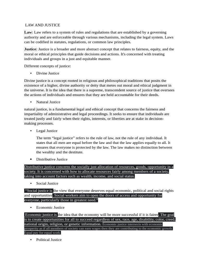ILSM NOTES 5 - Law and Justice | PDF | Justice | Crime & Violence