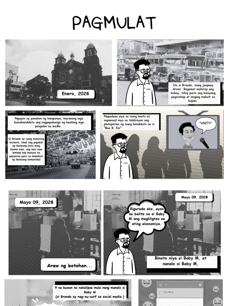 Pangkat 2 Komik Istrip (Pagmulat) | PDF