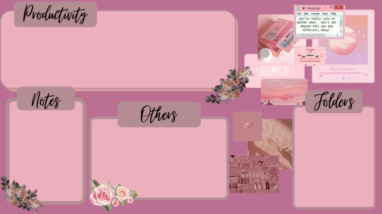 Ver. 2 Pink Organizer Wallpaper PDF | PDF