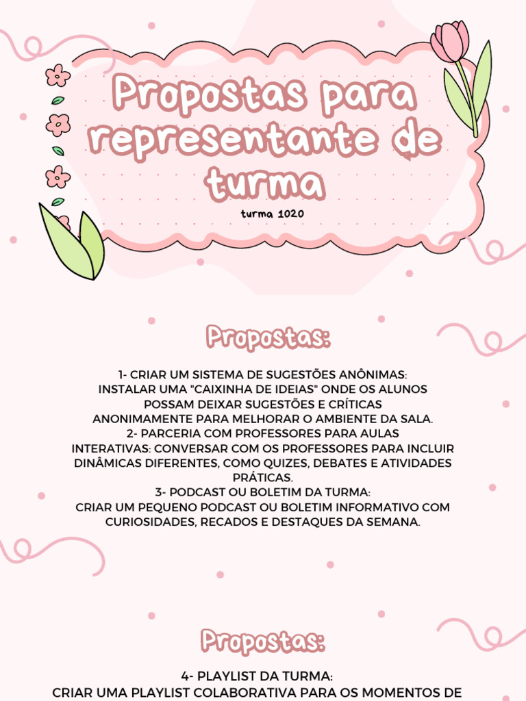 Propostas Inovadoras para Turma 1020 | PDF | Método de ensino