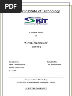 Green Electronics Seminar