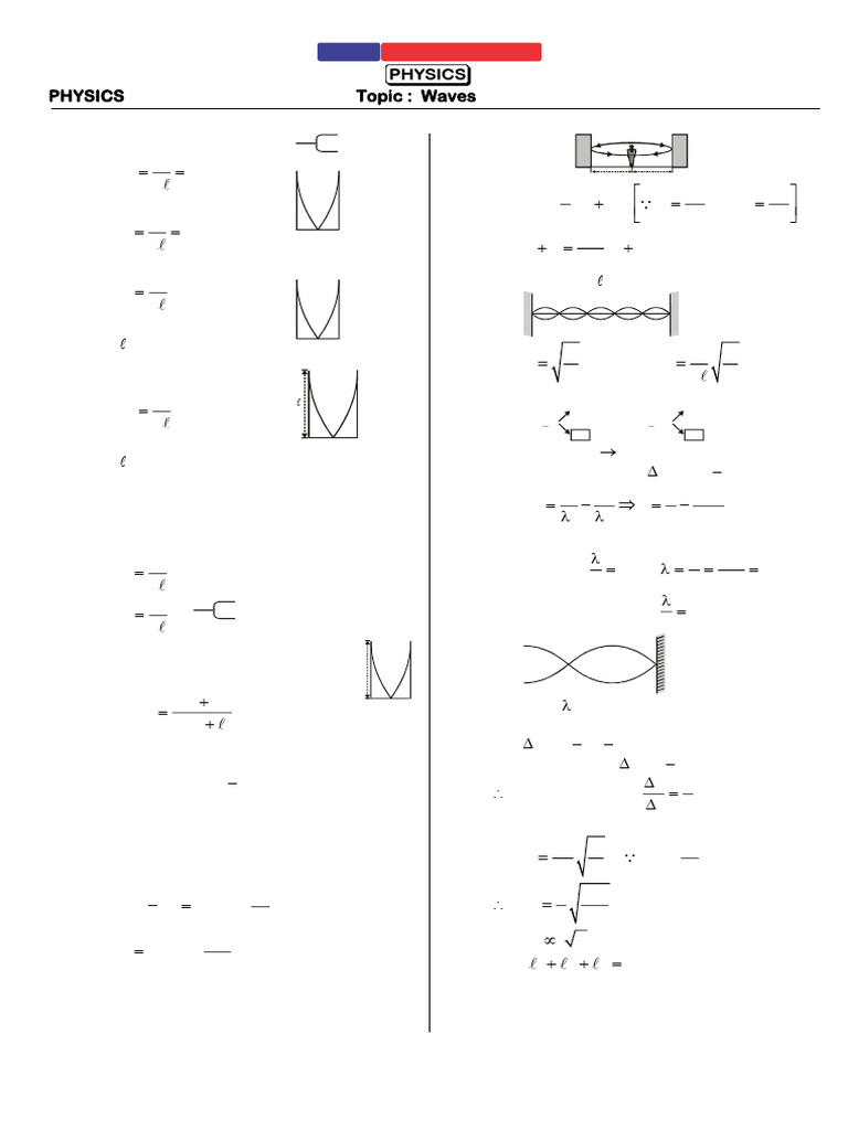 Waves and Frequencies in Physics | PDF | Frequency | Sound