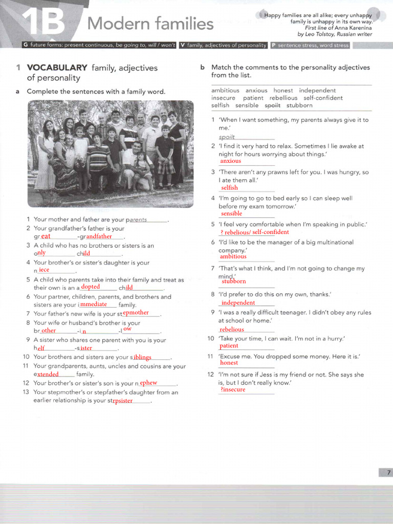 Family Dynamics and Personality Traits | PDF