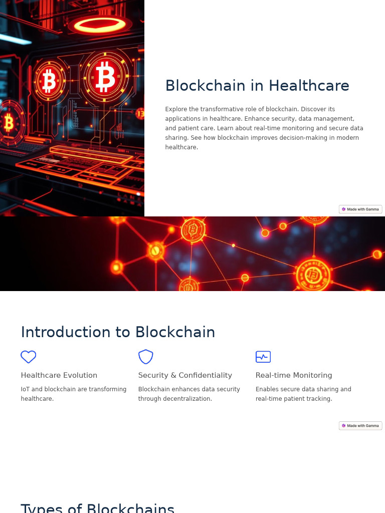 Blockchain in Healthcare | PDF | Computer Security | Security